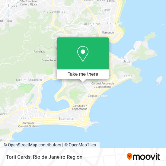 Torii Cards map