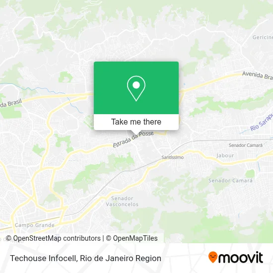 Techouse Infocell map