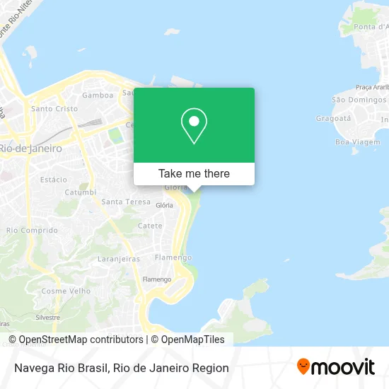 Navega Rio Brasil map