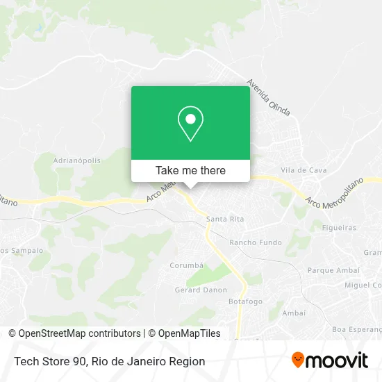 Tech Store 90 map