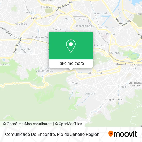 Comunidade Do Encontro map