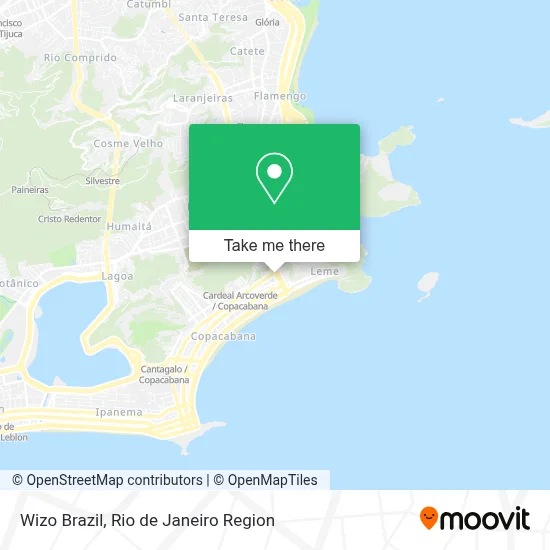 Wizo Brazil map