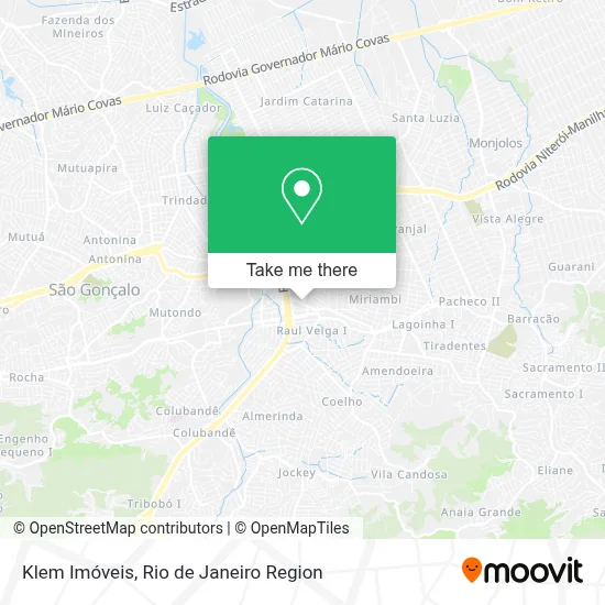 Klem Imóveis map