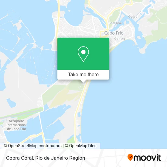Cobra Coral map