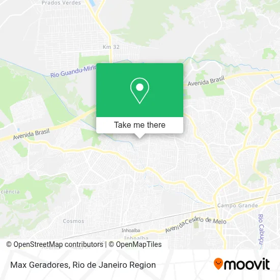Max Geradores map
