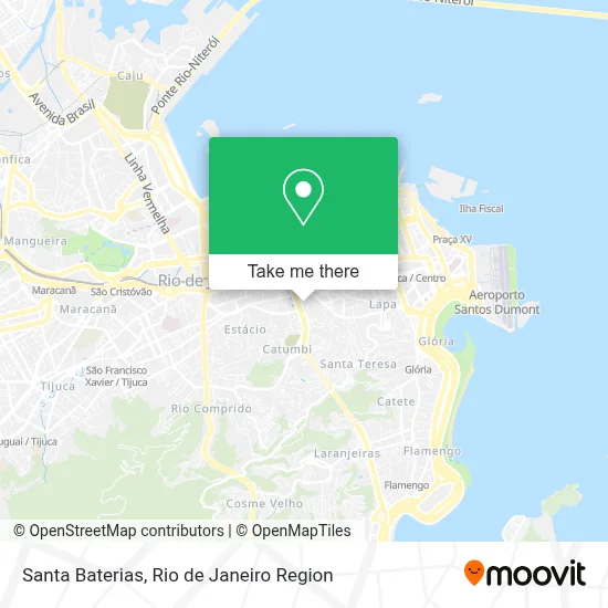 Santa Baterias map