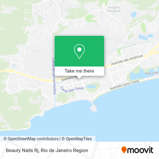Beauty Nails Rj map