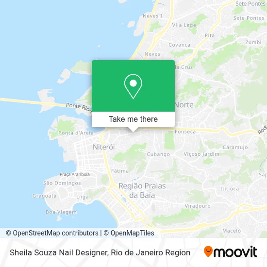 Sheila Souza Nail Designer map