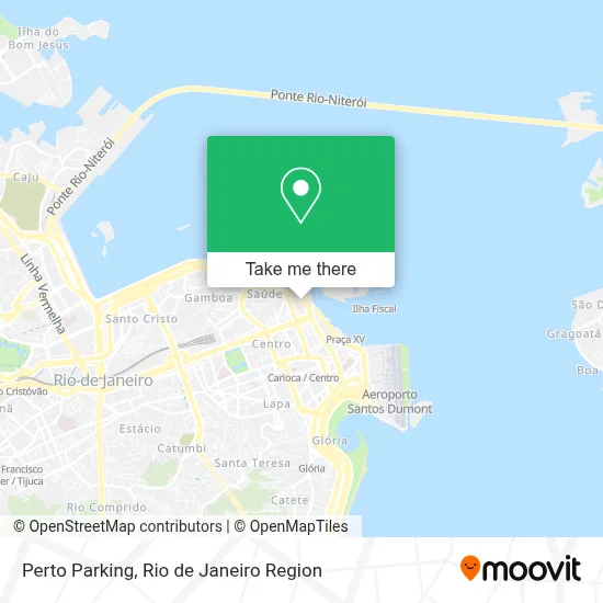 Perto Parking map