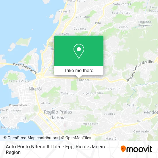 Auto Posto Niteroi II Ltda. - Epp map