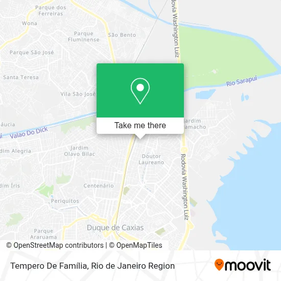 Tempero De Família map