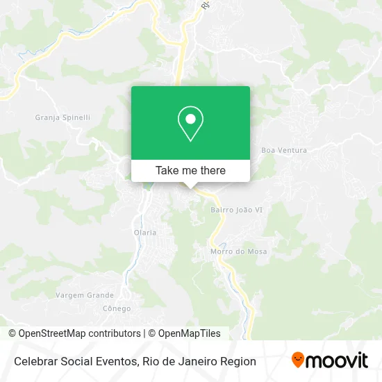 Celebrar Social Eventos map