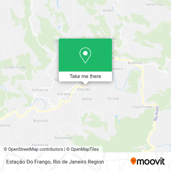 Estação Do Frango map