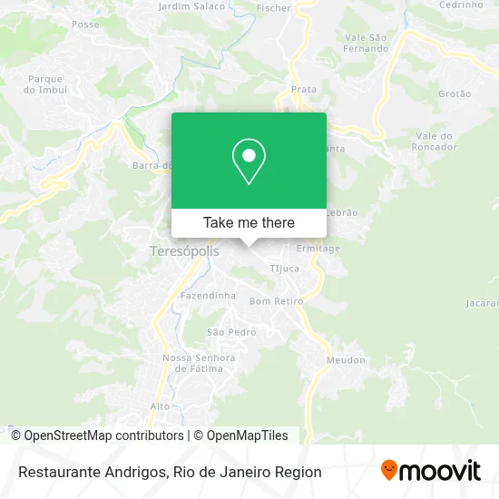 Restaurante Andrigos map