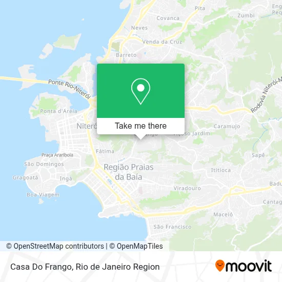 Casa Do Frango map