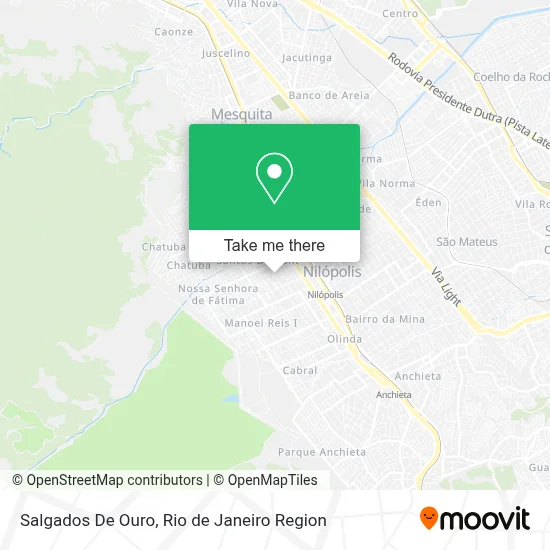 Salgados De Ouro map