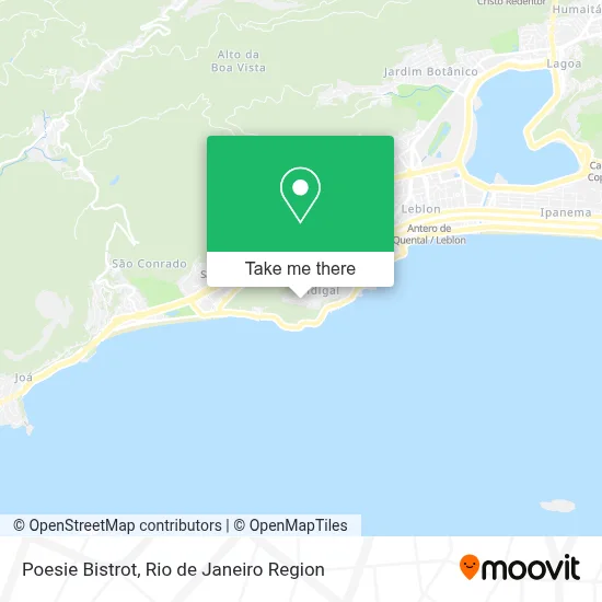 Poesie Bistrot map