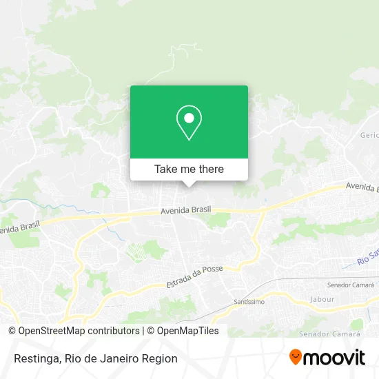 Restinga map