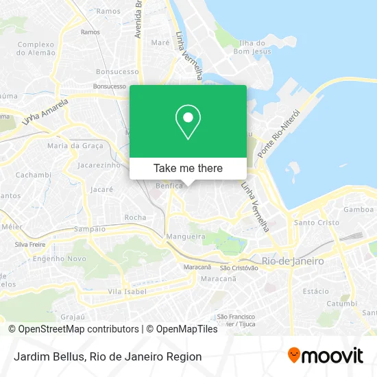 Jardim Bellus map