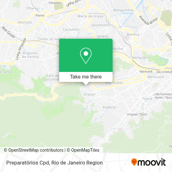 Preparatórios Cpd map