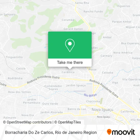 Borracharia Do Ze Carlos map