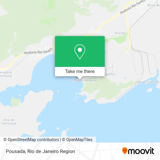Pousada map