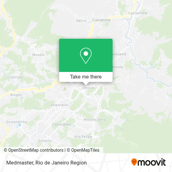Medmaster map