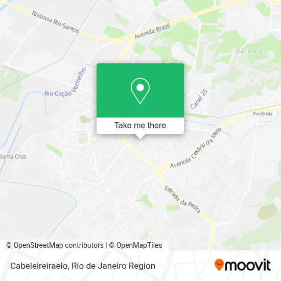 Cabeleireiraelo map