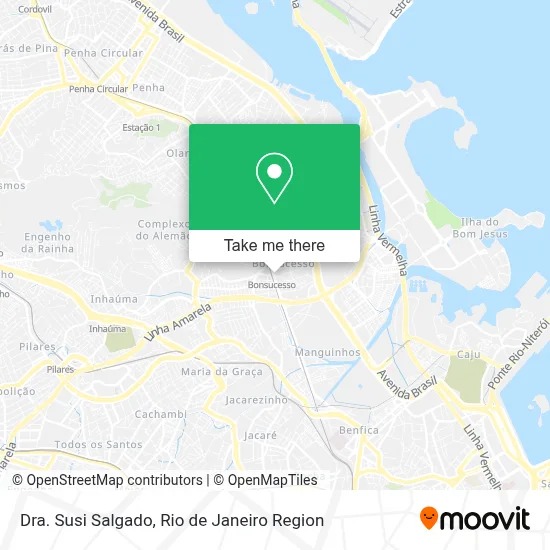 Dra. Susi Salgado map