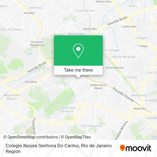 Colegio Nossa Senhora Do Carmo map