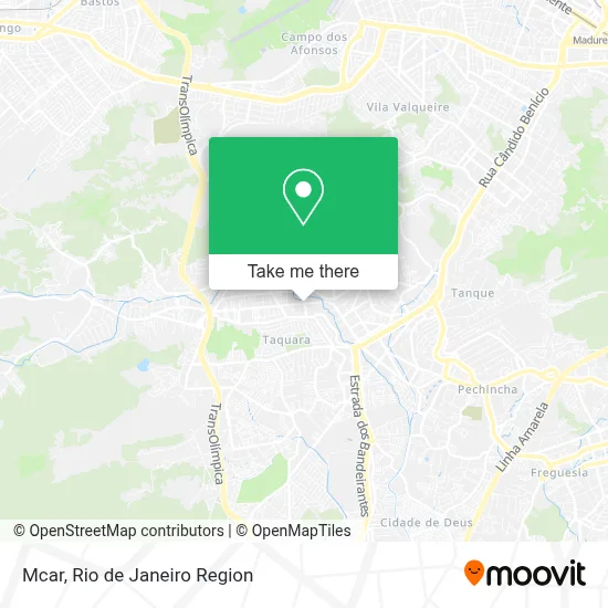 Mcar map