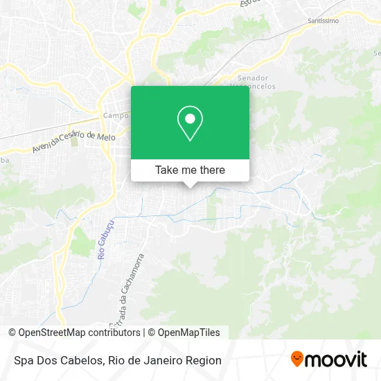 Spa Dos Cabelos map