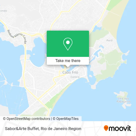 Sabor&Arte Buffet map