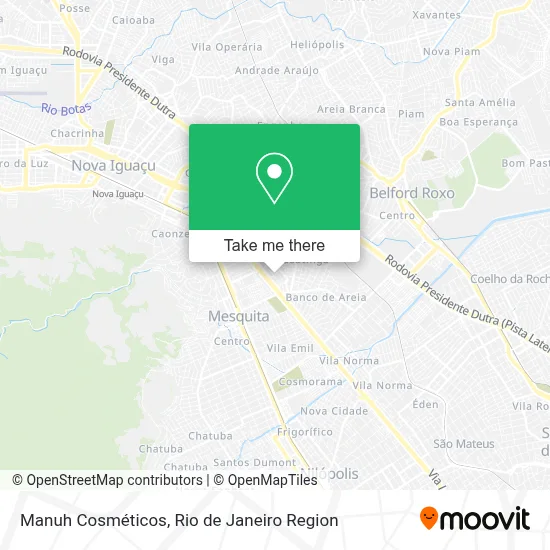 Manuh Cosméticos map