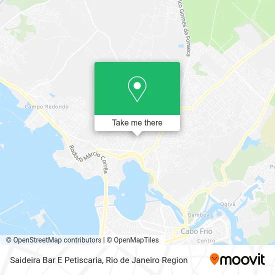 Saideira Bar E Petiscaria map