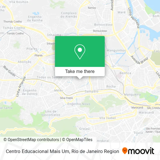Centro Educacional Mais Um map