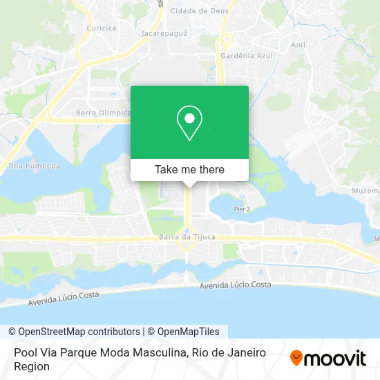 Pool Via Parque Moda Masculina map