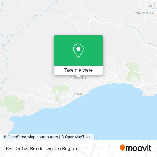 Bar Da Tia map