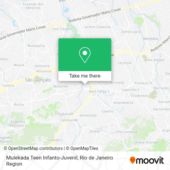 Mulekada Teen Infanto-Juvenil map
