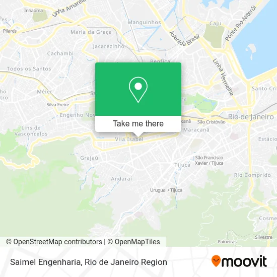Saimel Engenharia map