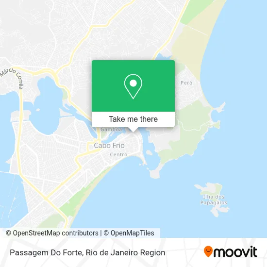 Passagem Do Forte map