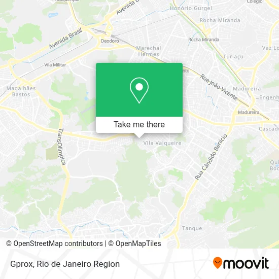 Gprox map