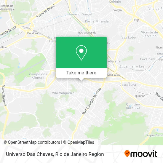 Universo Das Chaves map