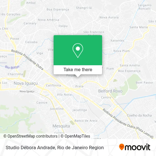 Studio Débora Andrade map