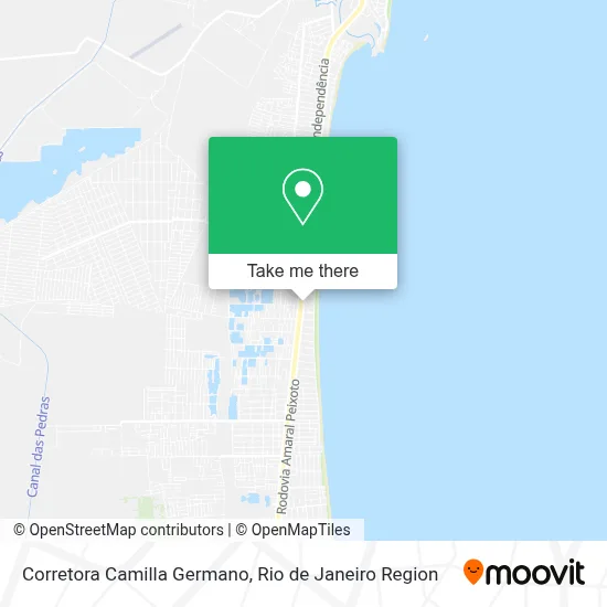 Corretora Camilla Germano map