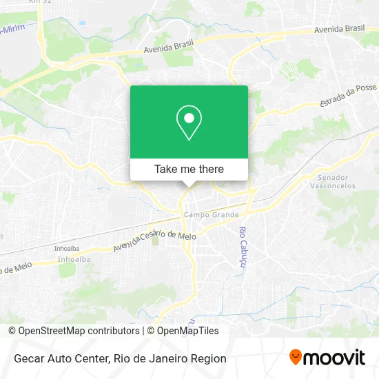 Gecar Auto Center map