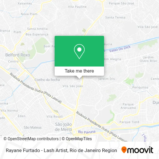 Rayane Furtado - Lash Artist map