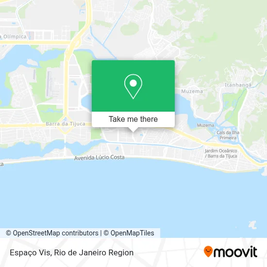 Espaço Vis map
