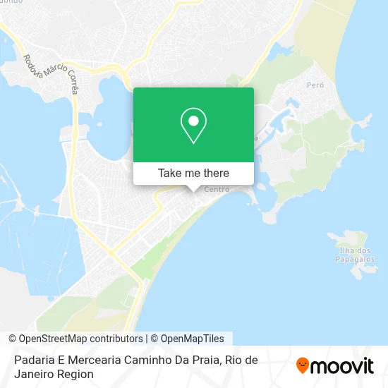 Padaria E Mercearia Caminho Da Praia map