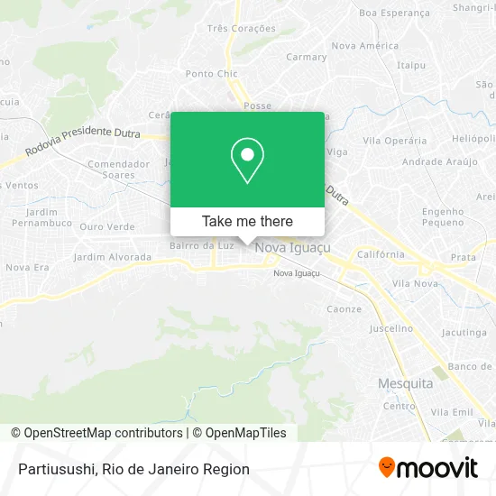Partiusushi map